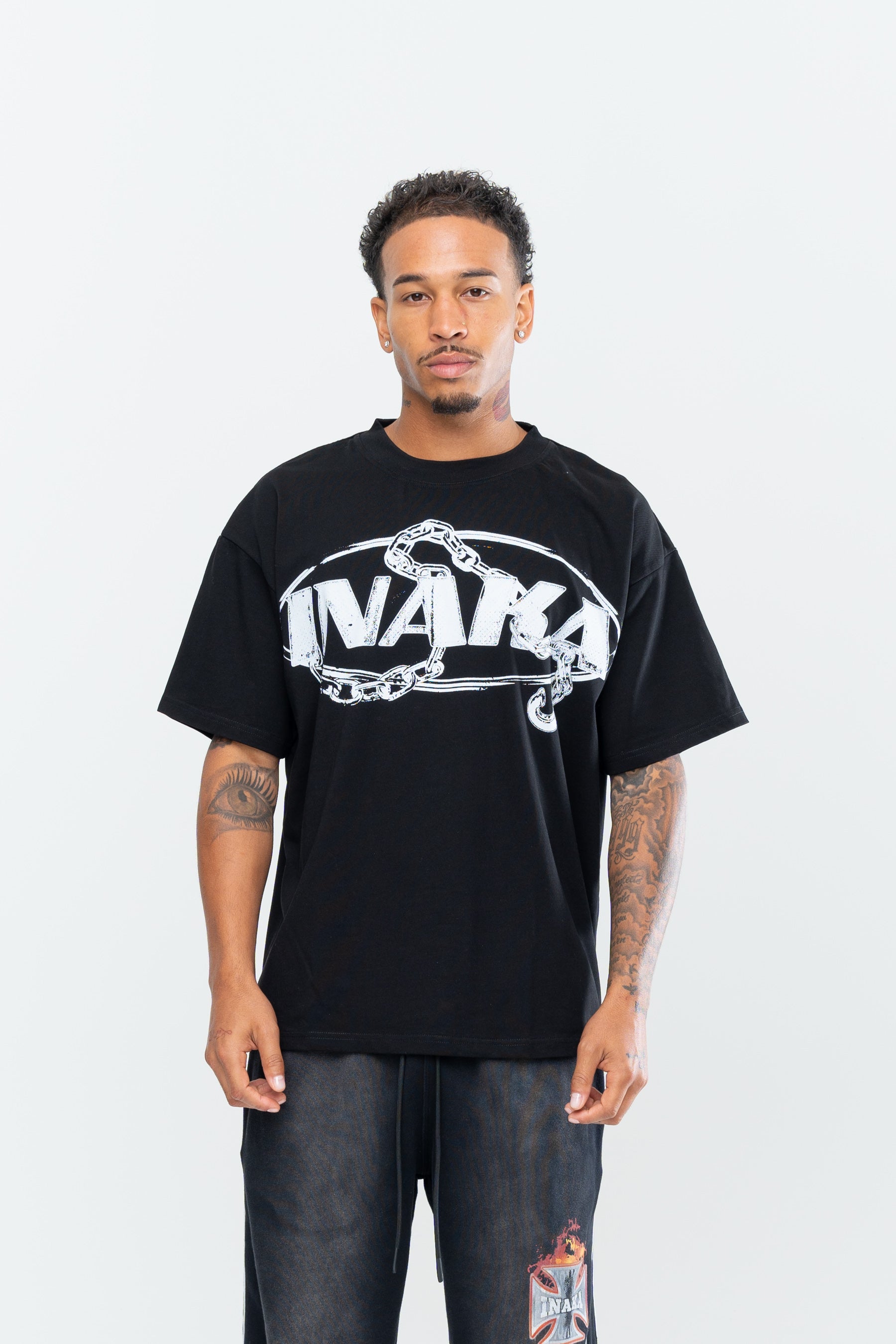 MIDNIGHT TOWING TEE- BLACK