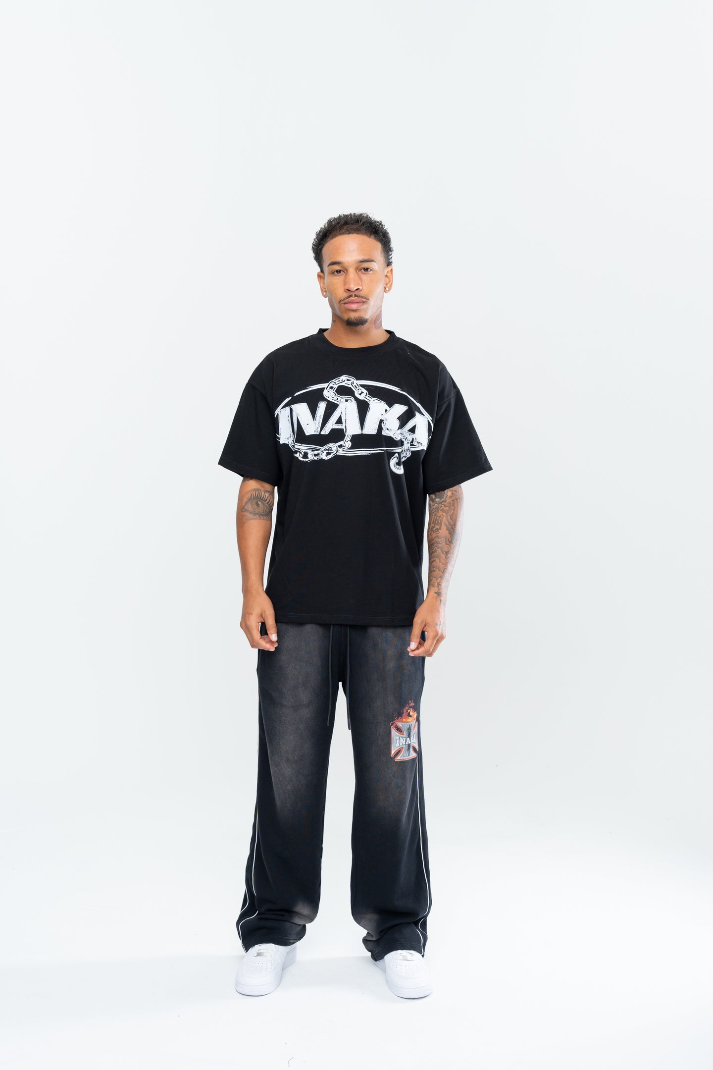 MIDNIGHT TOWING TEE- BLACK