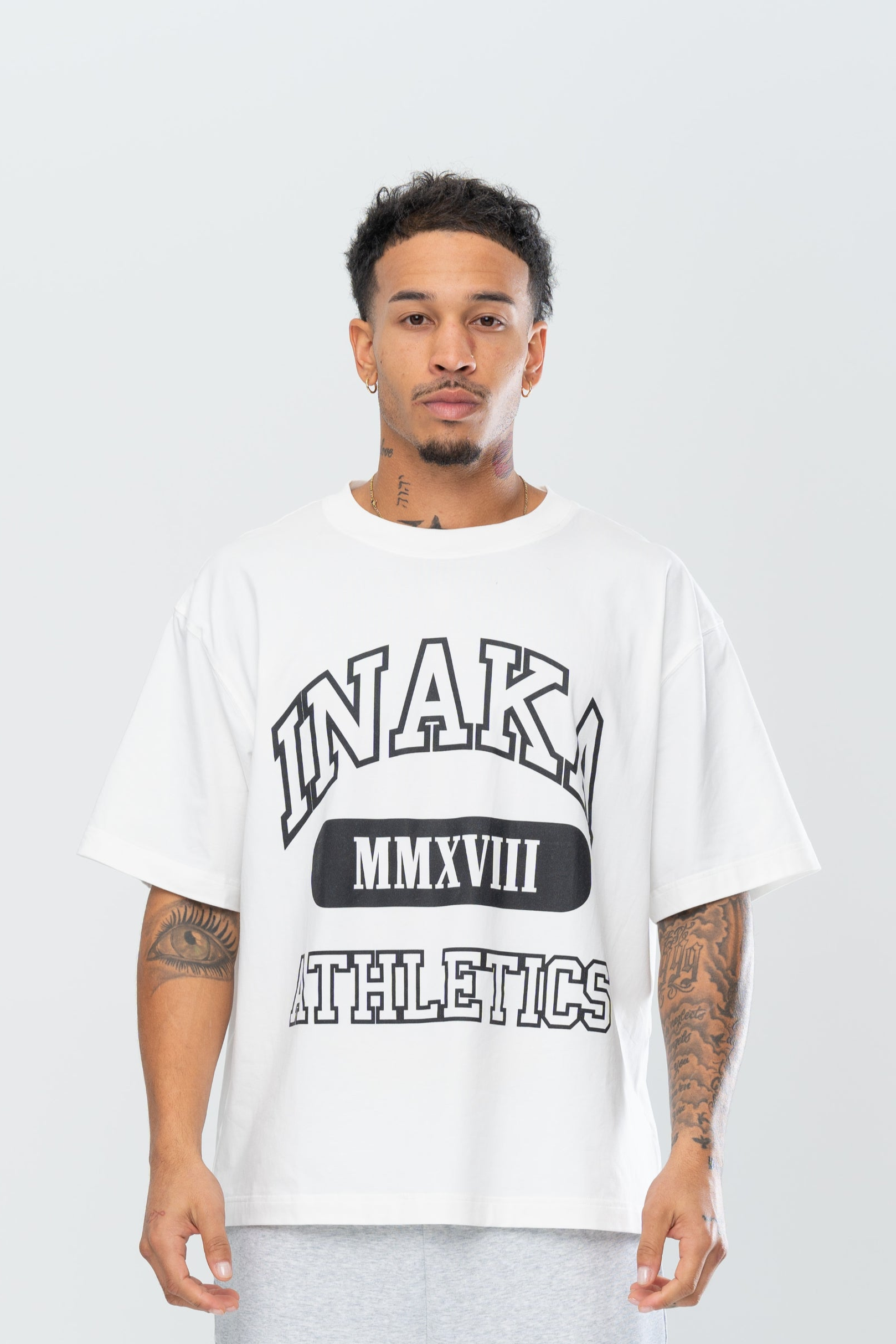 ATHLETICS TEE - WHITE