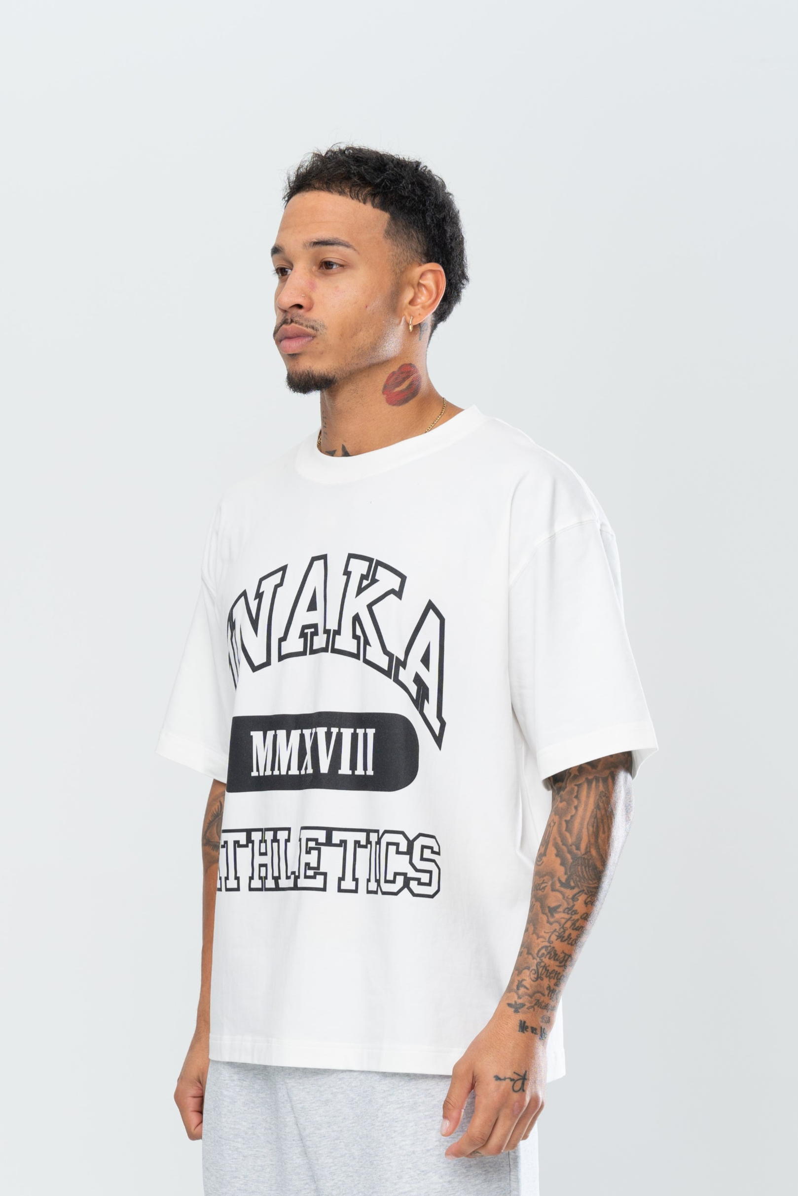 ATHLETICS TEE - WHITE