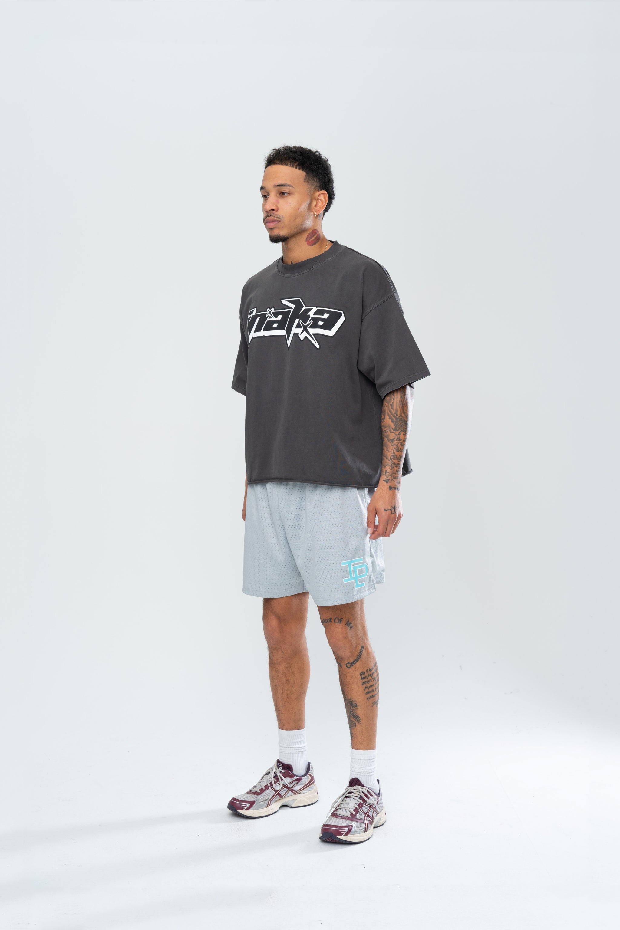 CLASSIC MESH SHORTS - ELECTRIC SILVER/BLUE