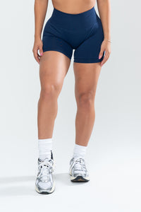 STELLA SEAMLESS SHORTS - NAVY