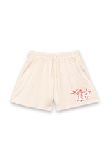 INFERNO MESH SHORTS - CREAM