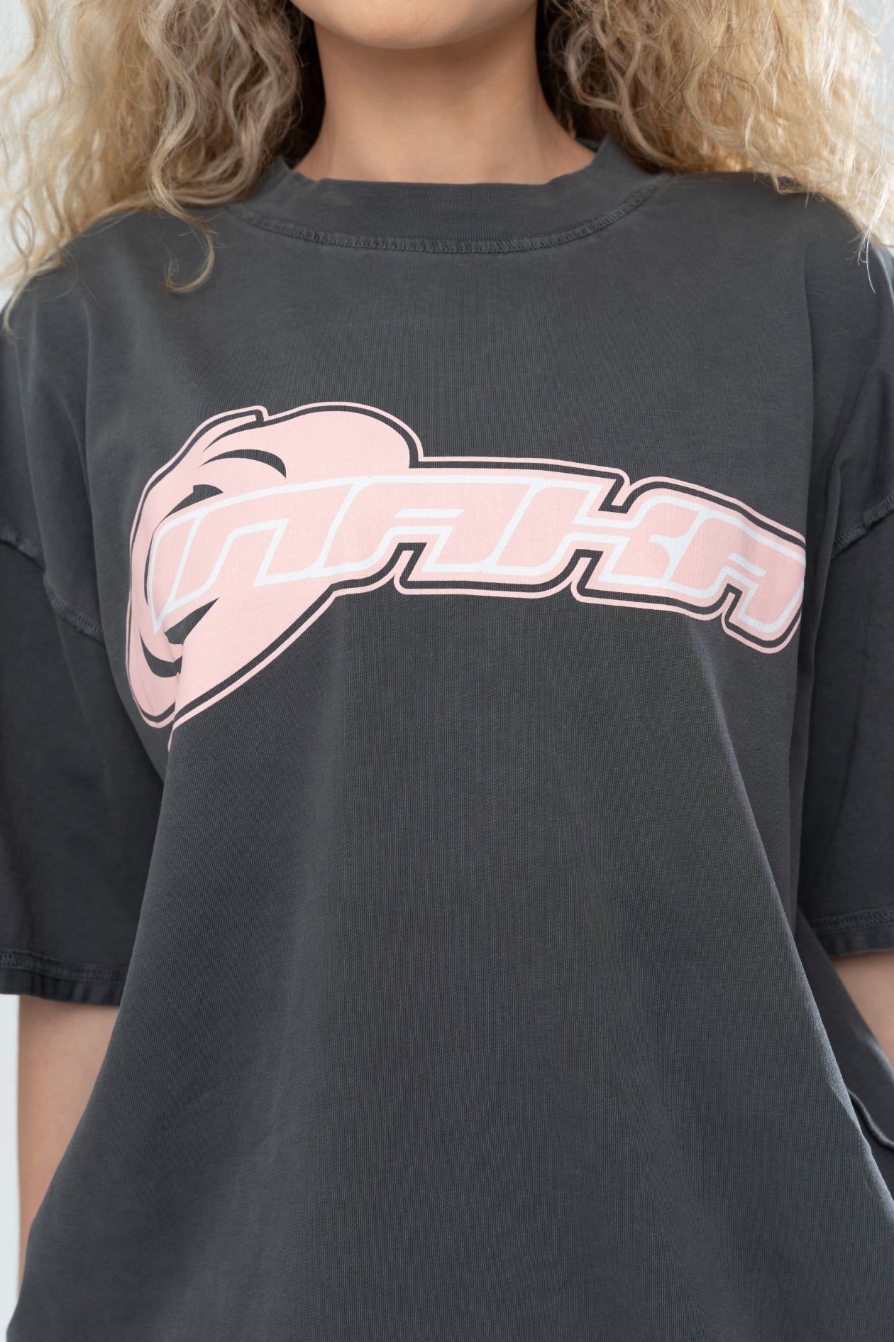 HYPERTEK REVERSE TEE - VINTAGE BLACK/PINK