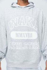 ATHLETICS HOODIE - GREY