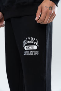 ATHLETICS CUFFED SWEATS - BLACK