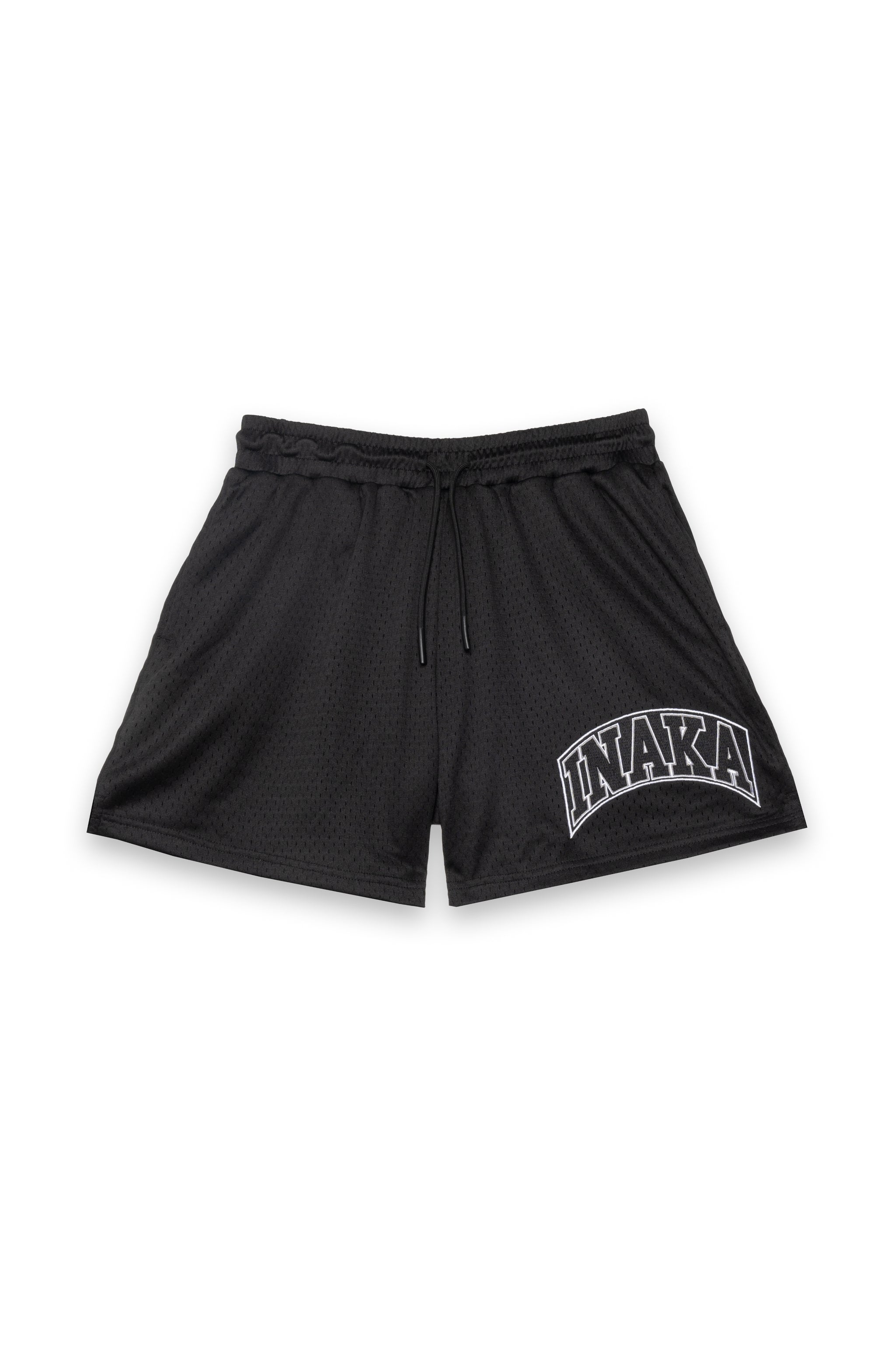 UNIVERSITY MESH SHORTS - BLACK