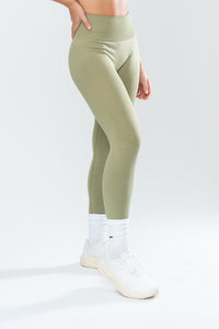 STELLA SEAMLESS LEGGINGS - OLIVE