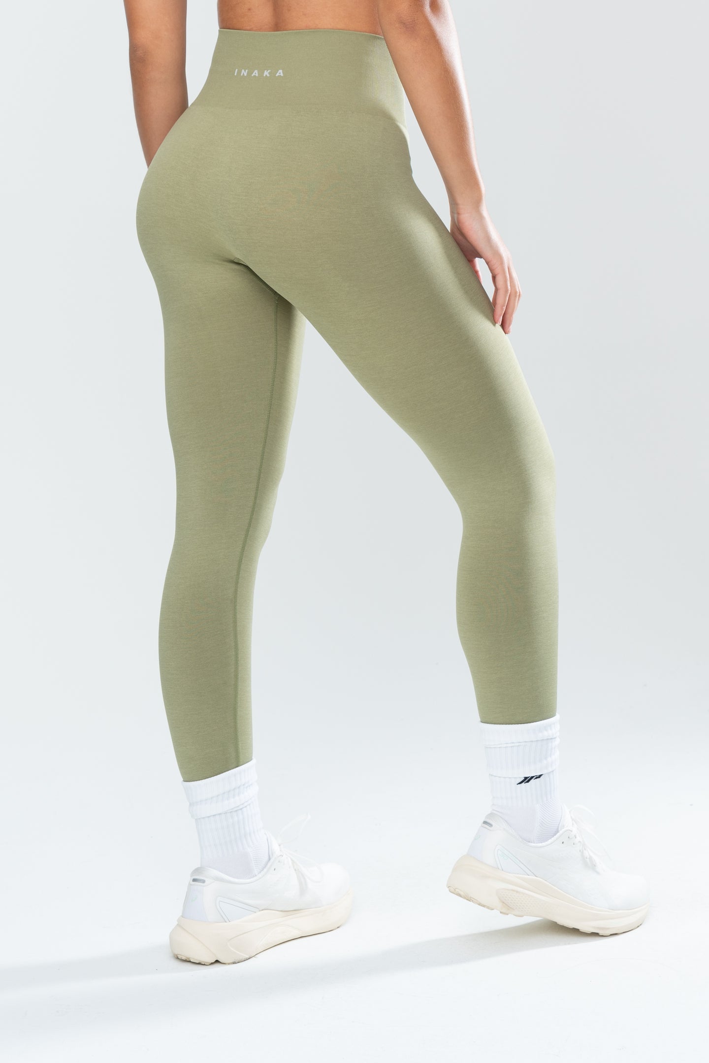 STELLA SEAMLESS LEGGINGS - OLIVE