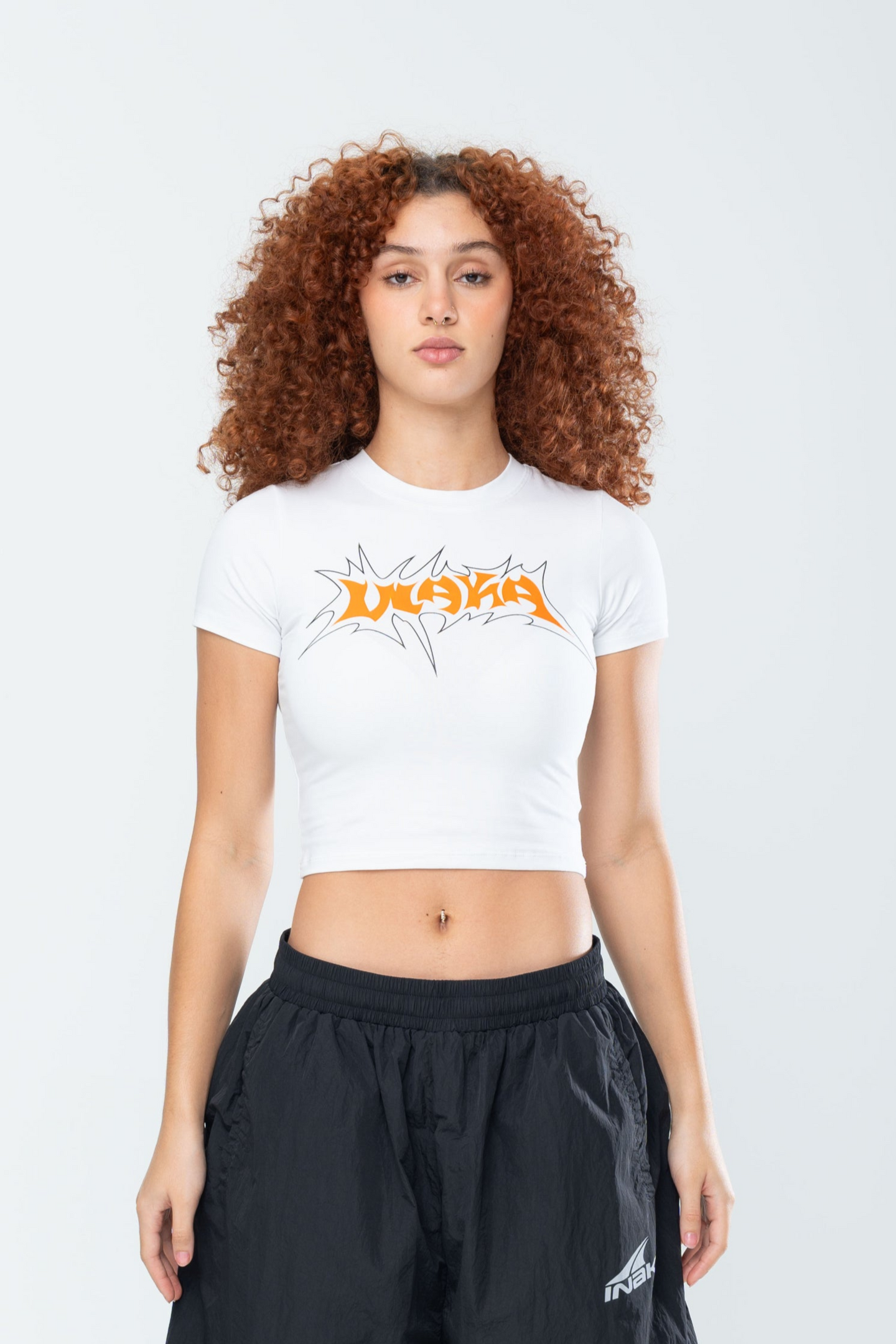 GRAFFITI BABY TEE - ORANGE