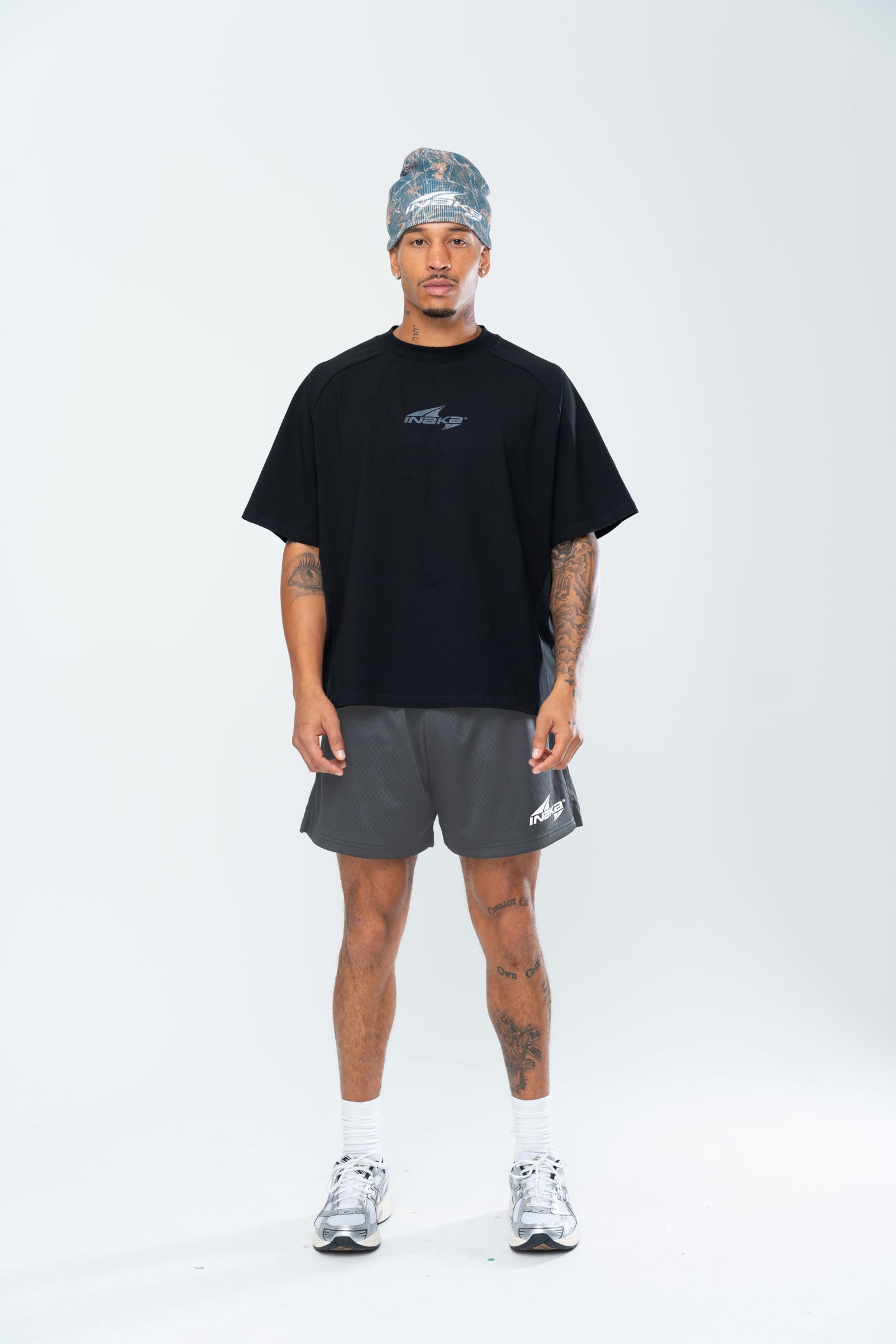 TUNDRA MESH SHORTS - ASPHALT