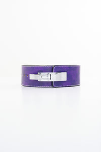 13MM LEVER BELT BUNDLE - PURPLE REIGN BELT AND BUCKLE