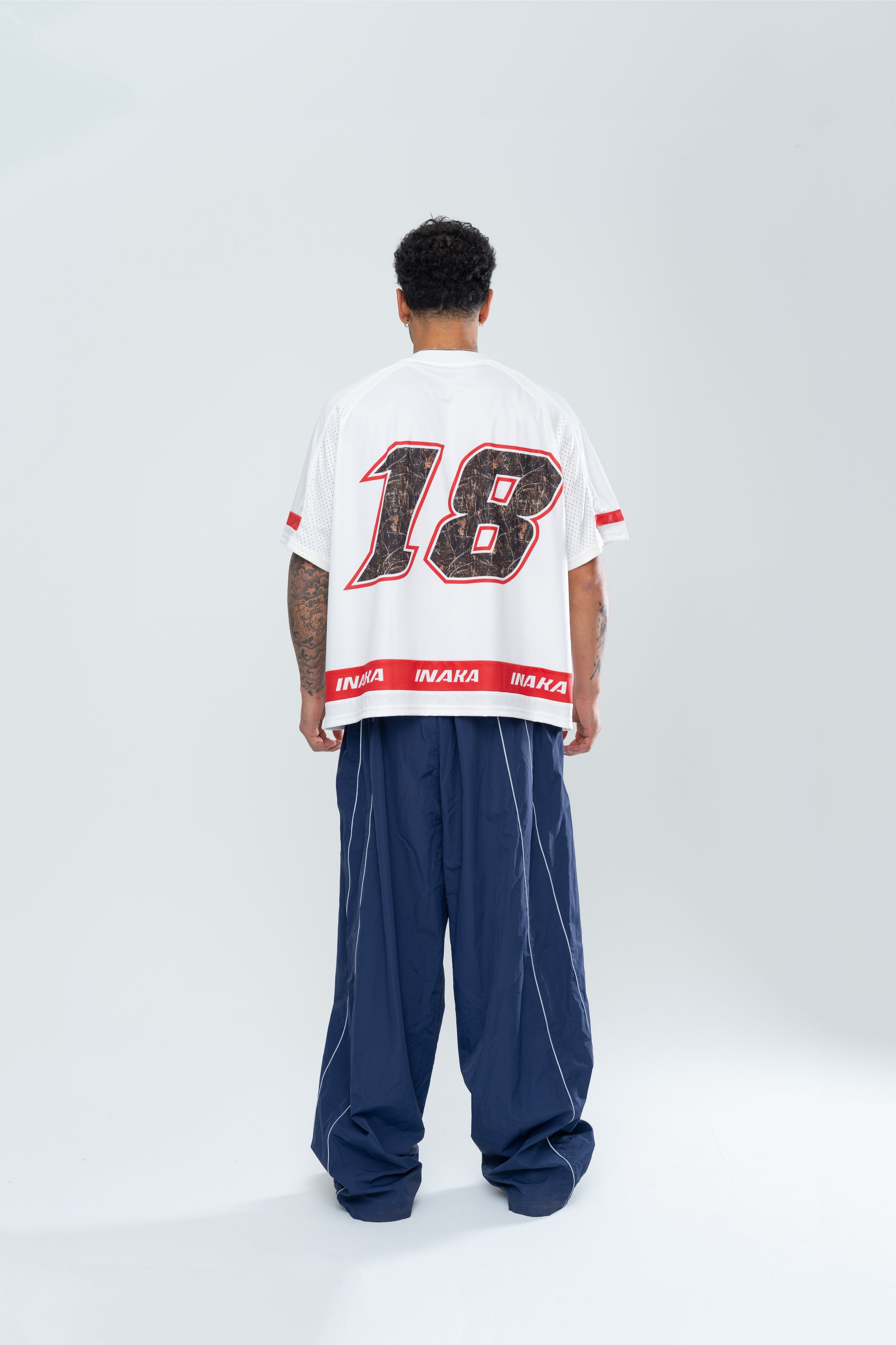 POWERSHOT BAGGY TRACKPANTS - NAVY