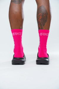 IRC TEAM SOCKS - ELECTRIC PINK