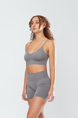 STELLA SEAMLESS BRA - STEEL