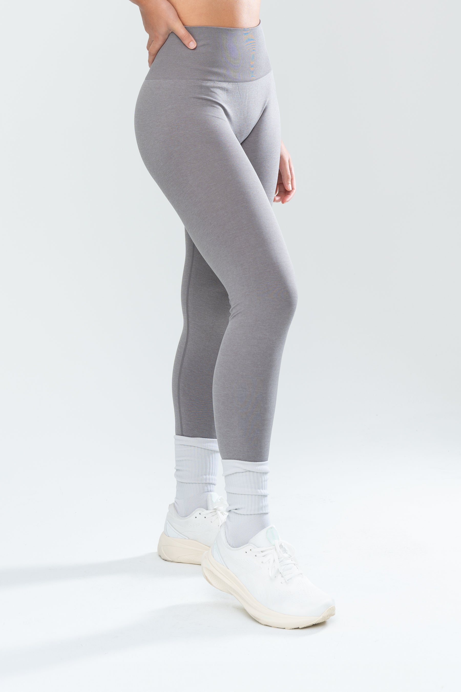 STELLA SEAMLESS LEGGINGS - STEEL