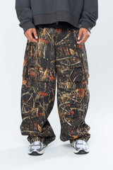 UTILITY BAGGY CARGOS - TUNDRA CAMO