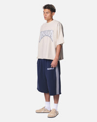 BAGGY SWEAT SHORTS - NAVY
