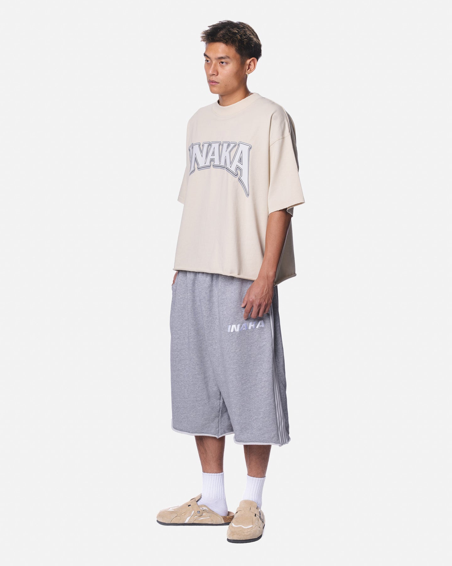 DAY OFF CROPPED TEE - CREAM