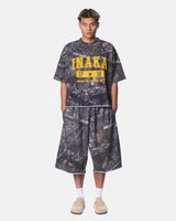 BAGGY SWEAT SHORTS - CAMO