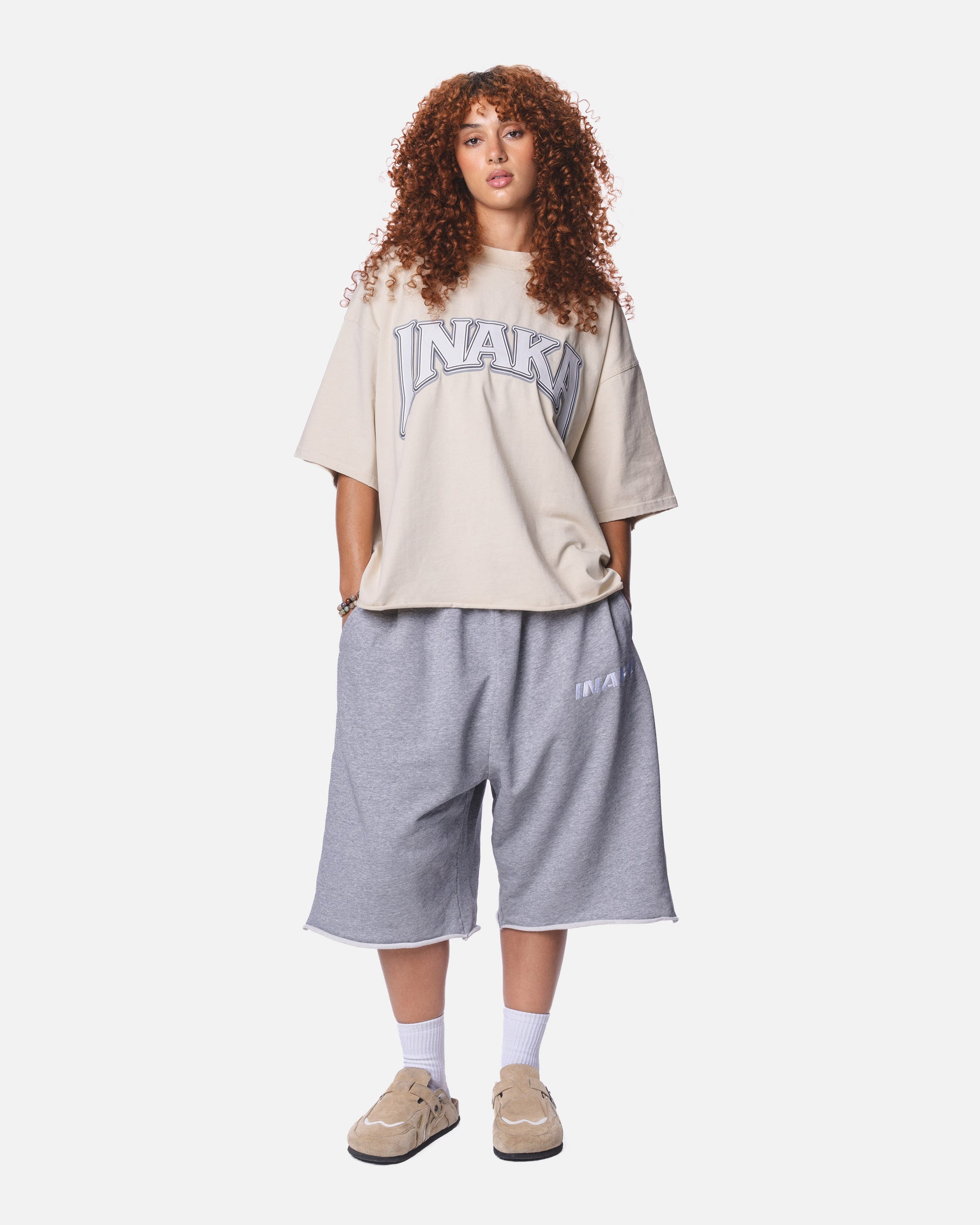 DAY OFF CROPPED TEE - CREAM