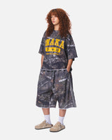 BAGGY SWEAT SHORTS - CAMO
