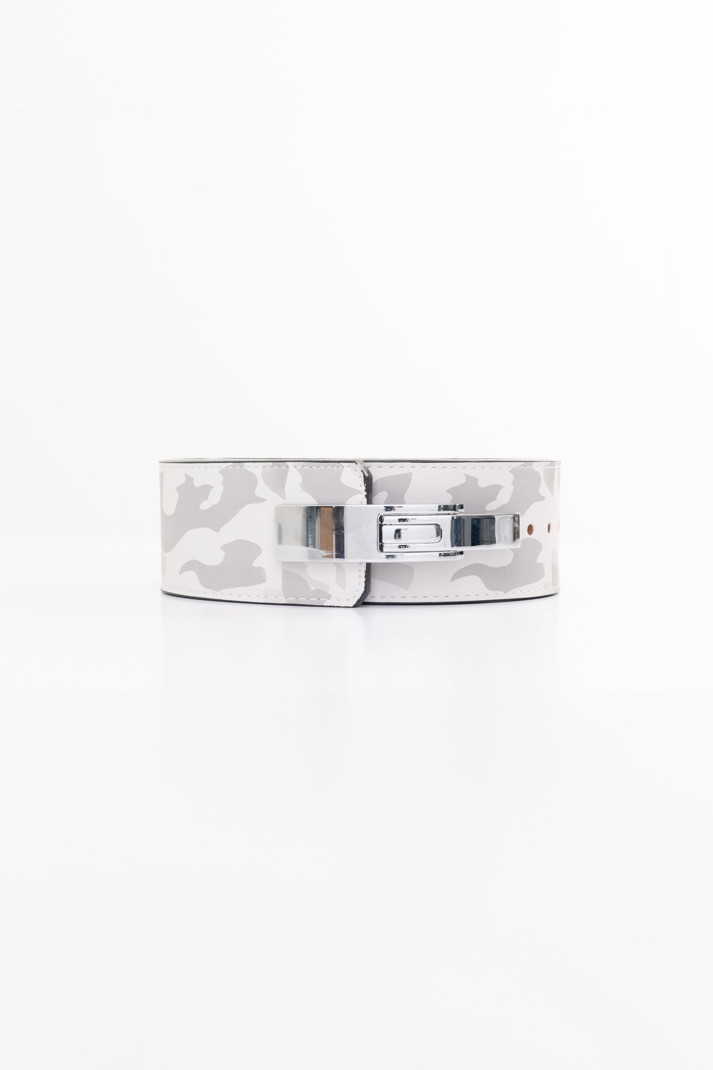 13MM LEVER BELT BUNDLE - GLACIER WHITE BELT AND BUCKLE