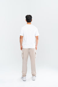 MEN'S PERFORMANCE TECH CARGO JOGGERS - TAUPE