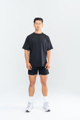 MEN'S PERFORMANCE TRAINING SHORTS - JET BLACK