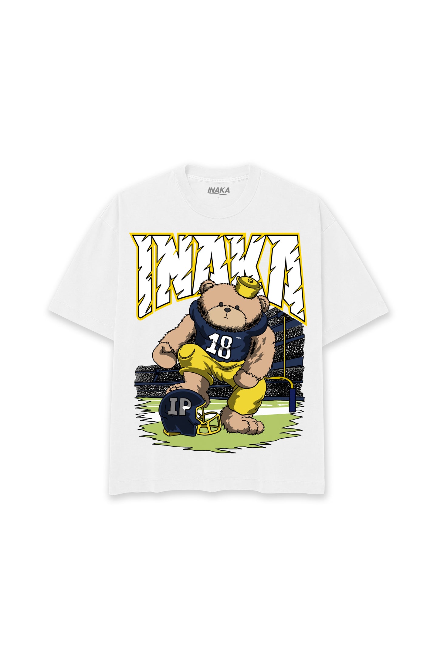 INAKA WOLVERINE TEDDY - WHITE