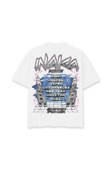 INAKA CYBER EAGLE TEE - WHITE