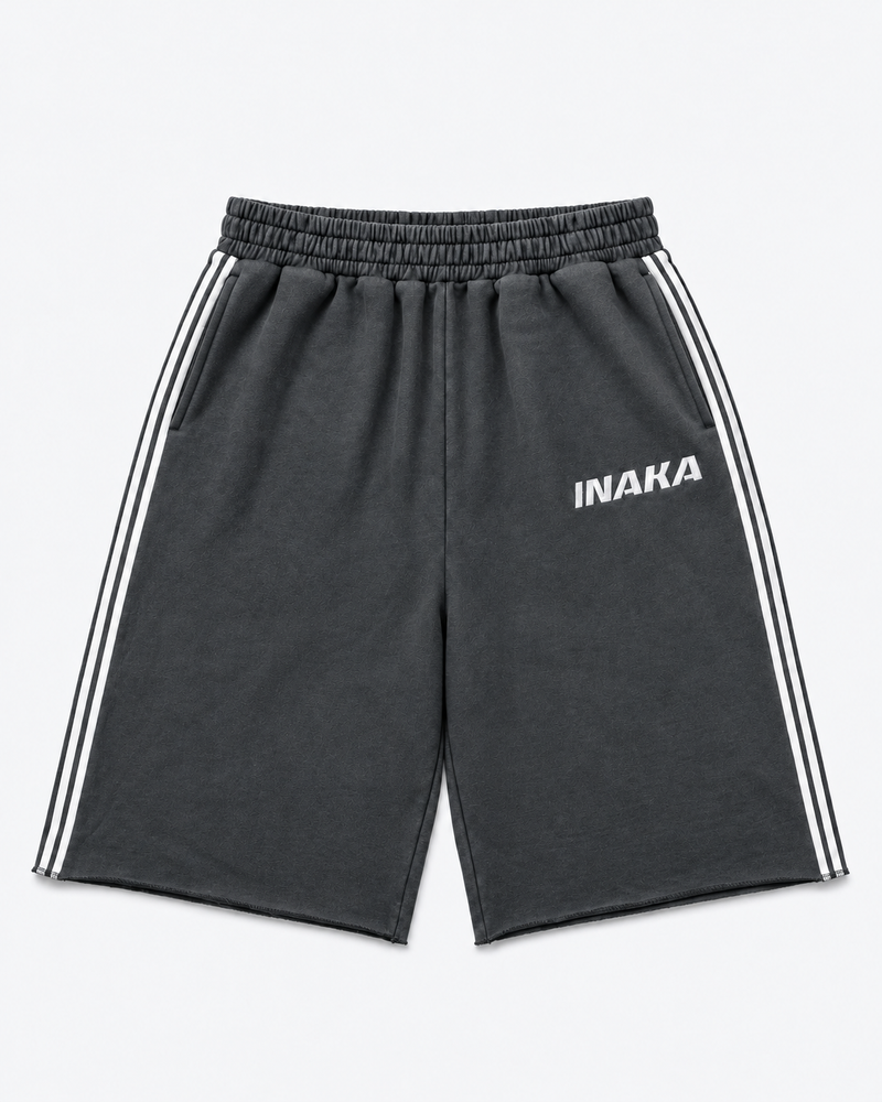 BAGGY SWEAT SHORTS - GRAY