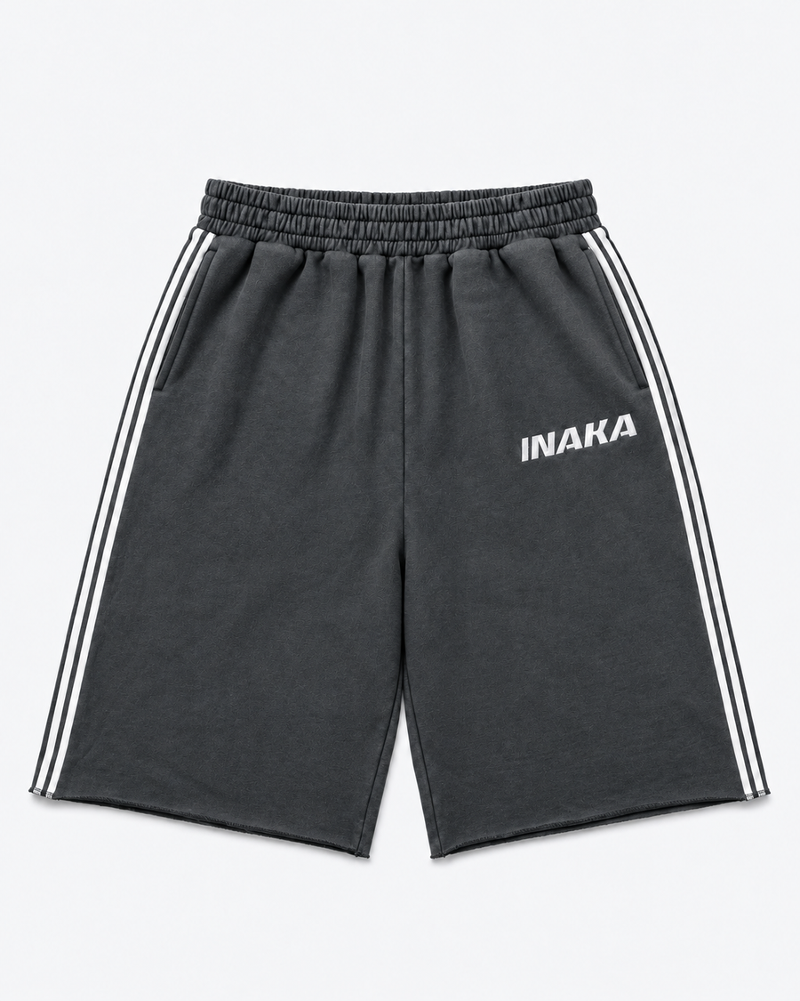 BAGGY SWEAT SHORTS - GRAY