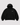 BASICS CROPPED PULLOVER - BLACK