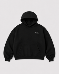 BASICS CROPPED PULLOVER - BLACK