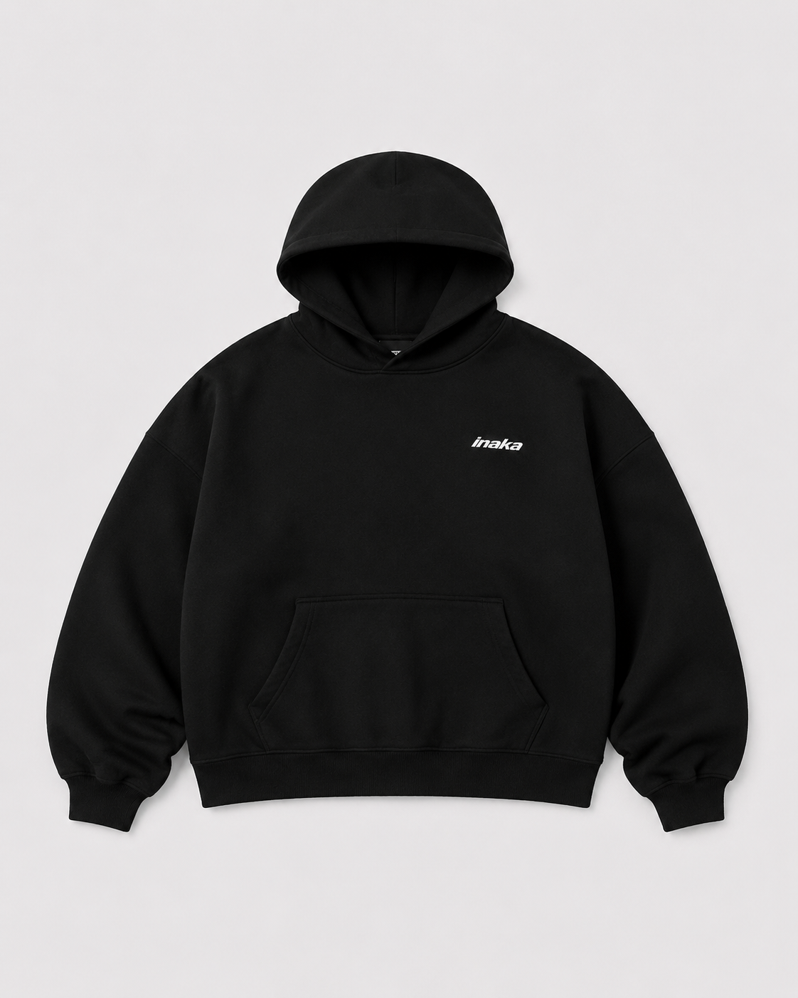 BASICS CROPPED PULLOVER - BLACK