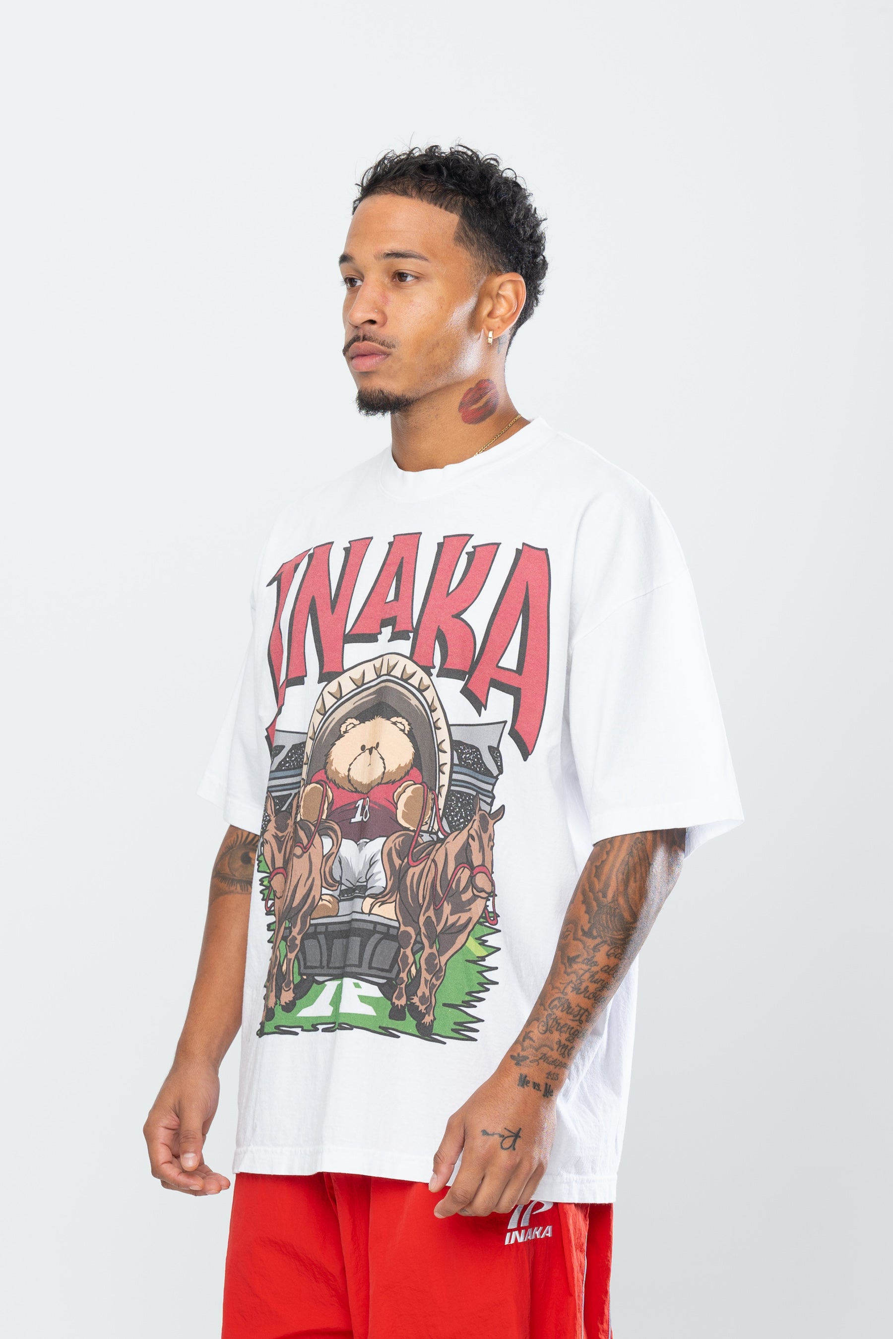 INAKA BOOMER TEDDY - WHITE