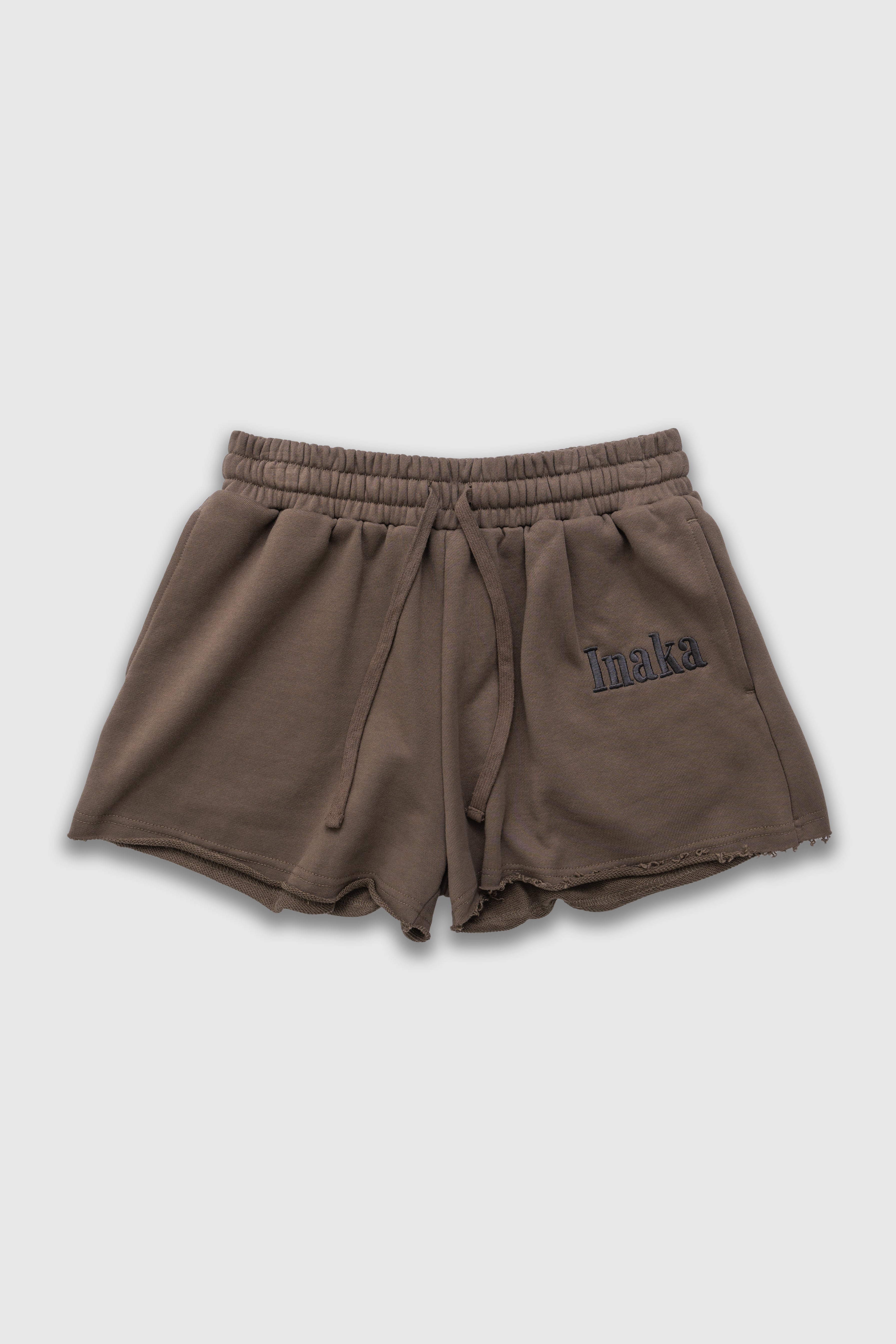 Womens French Terry Shorts - Wood