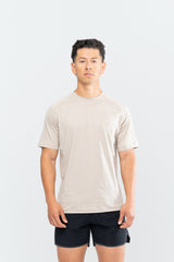 CORE PERFORMANCE SHORT SLEEVE - TAUPE