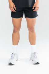 MEN'S PERFORMANCE TRAINING SHORTS - JET BLACK