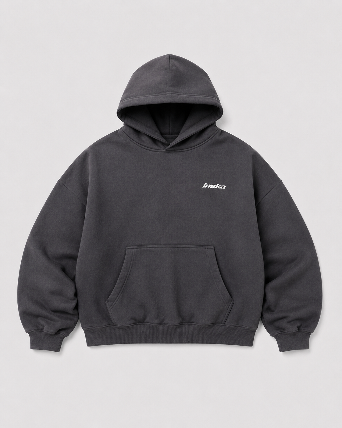 BASICS CROPPED PULLOVER - GREY