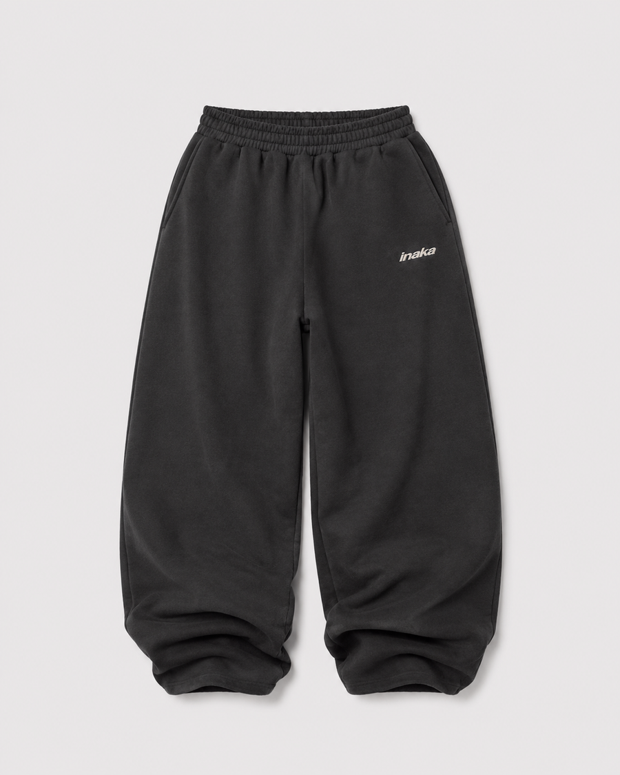 BASICS BAGGY SWEATPANTS - GREY