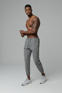 HYPERFLEX JOGGERS - STEEL GREYUPPER