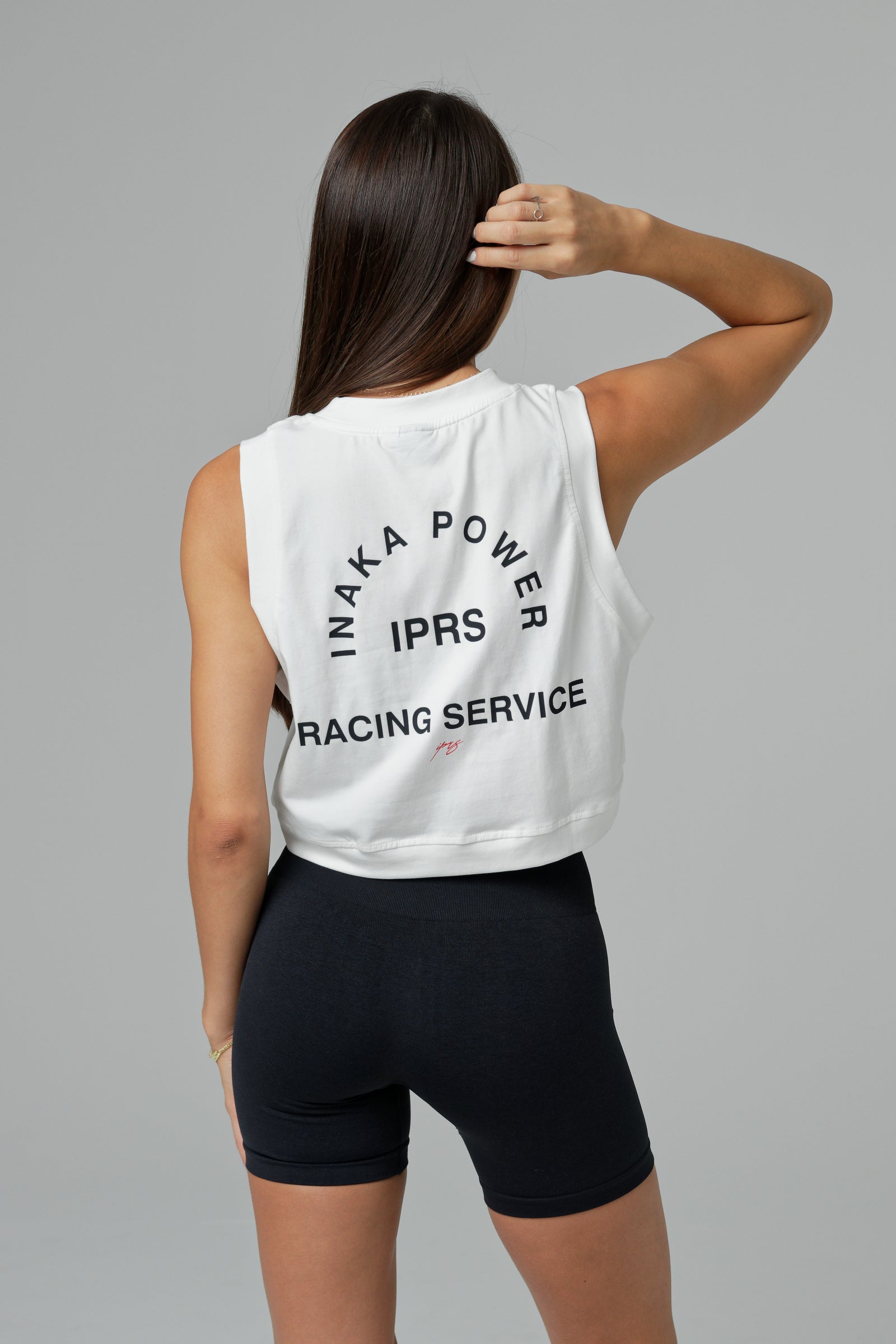 Women's IPRS Cropped Tank - Ivory