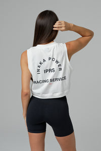 WOMEN'S IPRS CROPPED TANK - IVORY