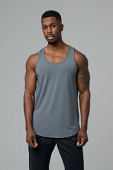 FREEFORM TANK TOP - STEEL GREY