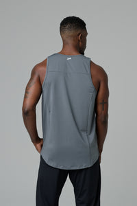 FREEFORM TANK TOP - STEEL GREY