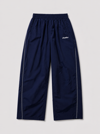 BASICS BAGGY TRACKPANTS - NAVY
