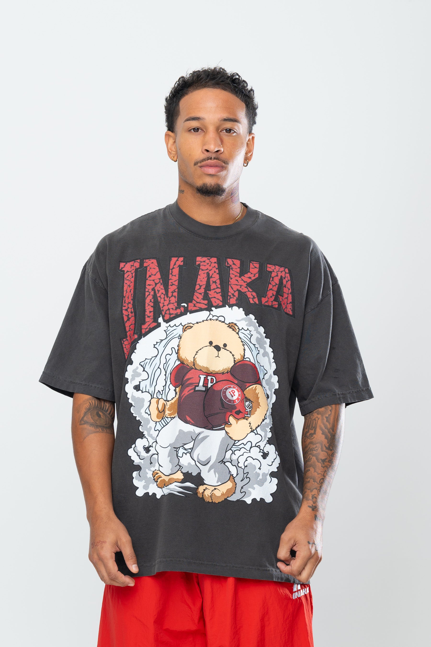 Inaka Power Chosen Ones Teddy Bear Graphic Tee T-Shirt - Vintage Black Size XL shops