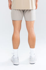 PERFORMANCE CLUB SHORTS - TAUPE